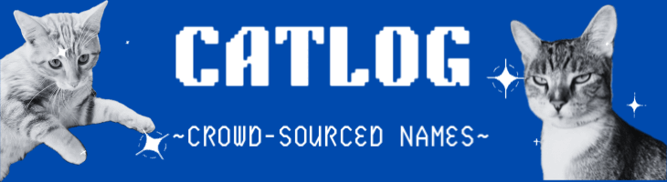 CATLOG Names banner